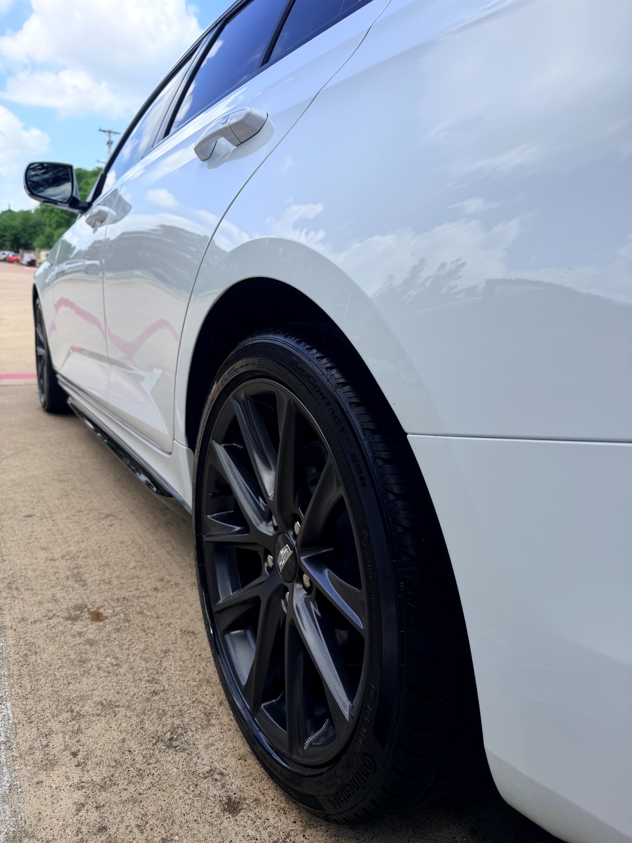 Cadillac CT5 exterior detail rear Heritage Auto Spa DFW