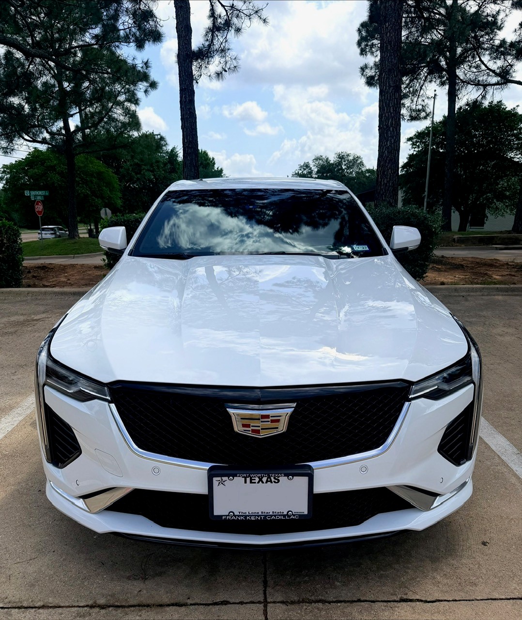 Cadillac CT5 exterior detail front Heritage Auto Spa Colleyville TX
