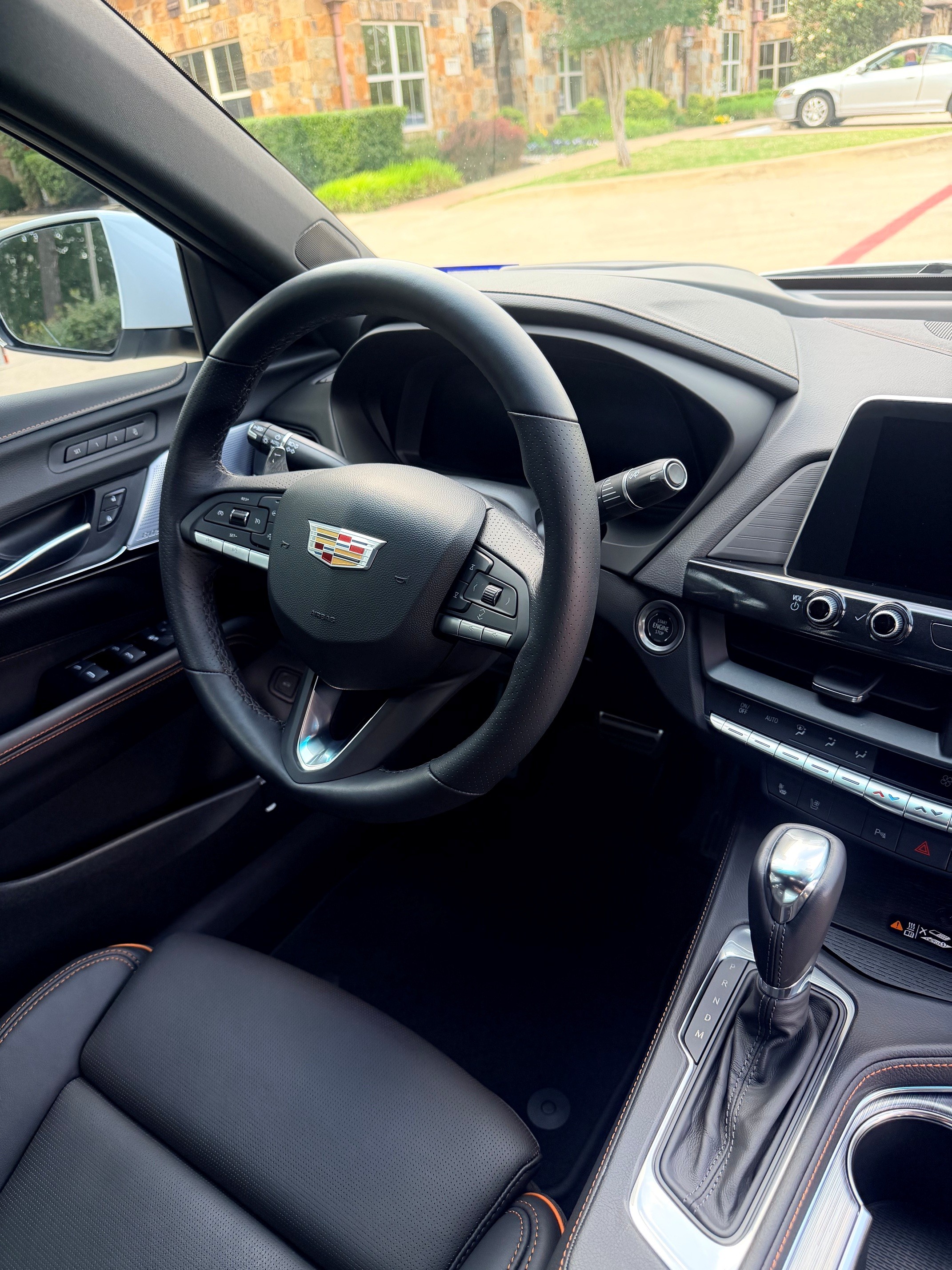 Cadillac CT5 interior detail Heritage Auto Spa Colleyville TX