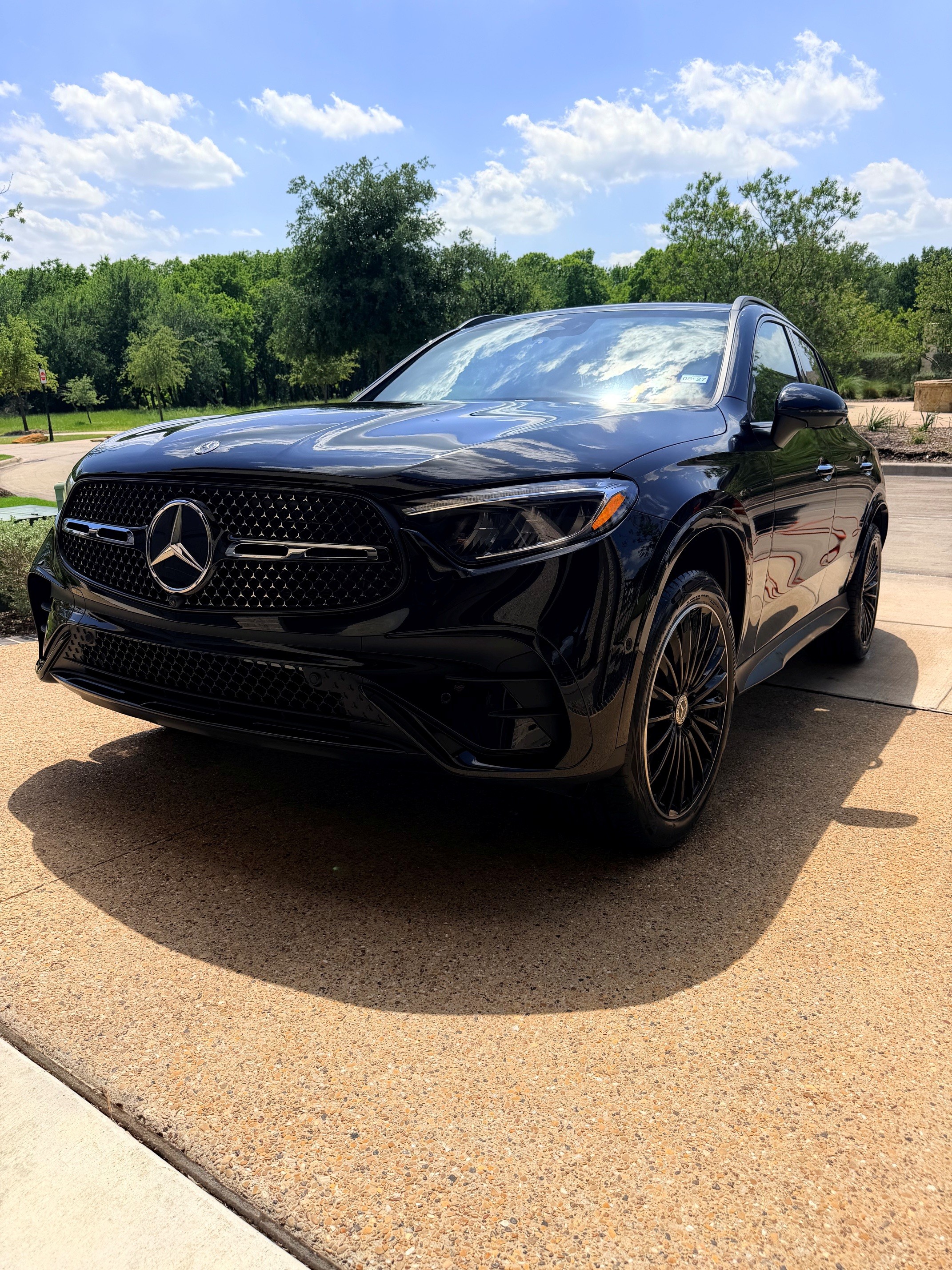 Mercedes GLC 300 exterior detail front Heritage Auto Spa DFW